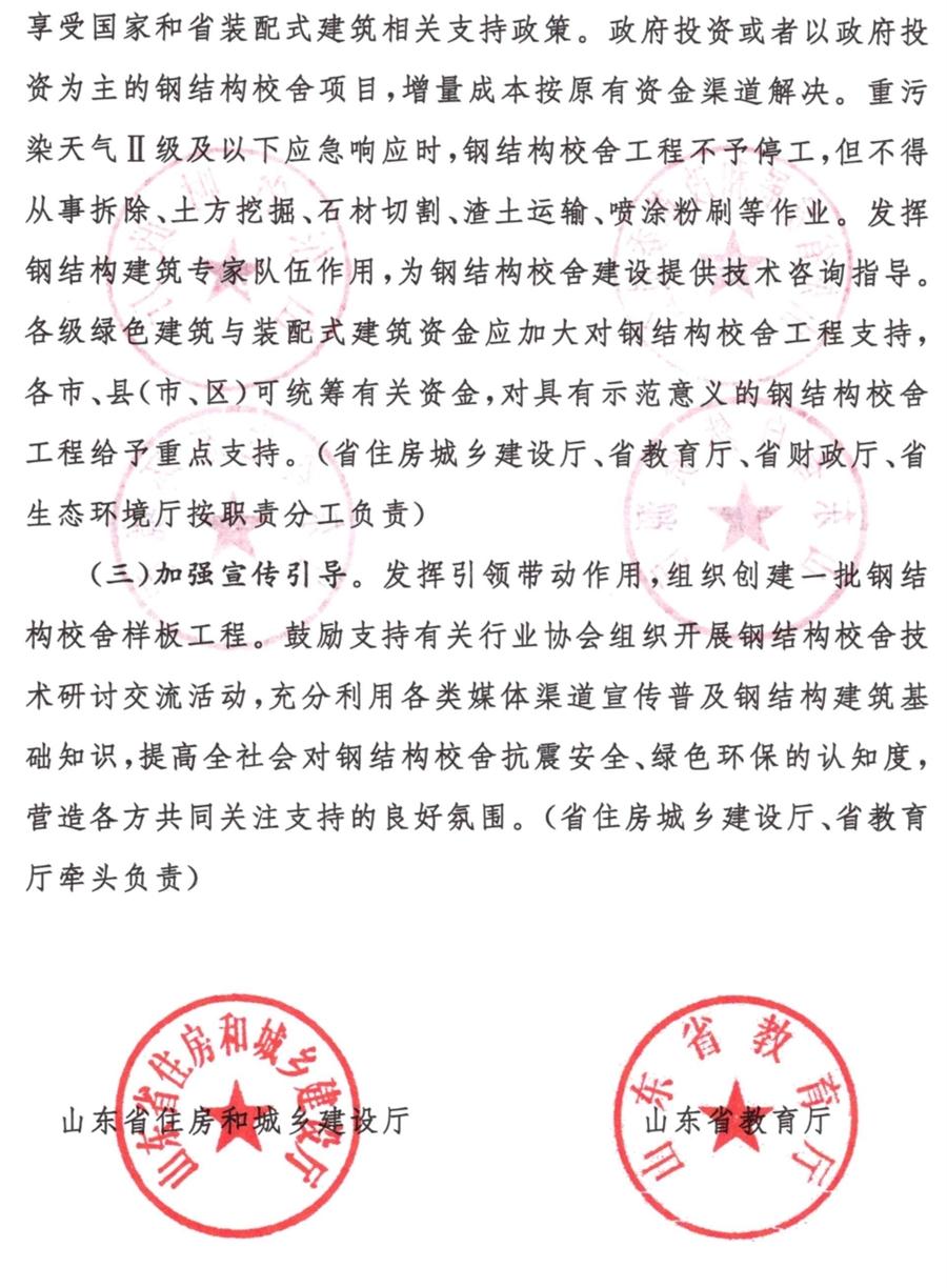 鋼結(jié)構(gòu)校舍建設 政策扶持知多少！(圖5)